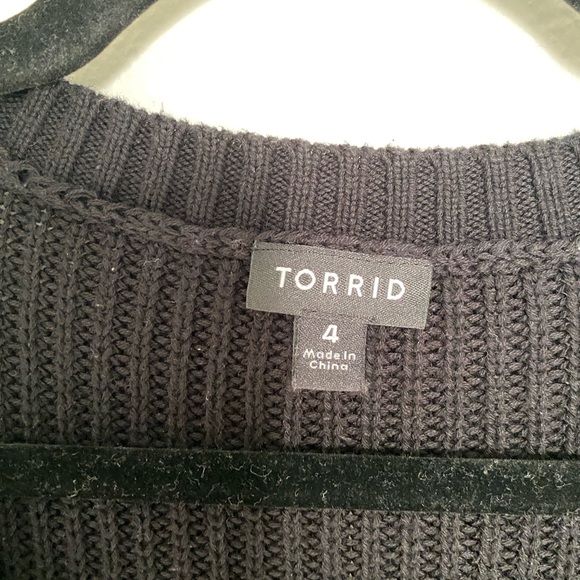 *CLOSING SHOP MUST GO* Torrid knit sweater - Picture 2 of 3